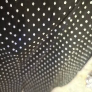 Lane Bryant Black and White Dotted Pencil Skirt